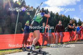 19.10.2024, Arcon, France (FRA): Amandine Mengin (FRA) - Biathlon Samse Summer Tour, sprint, Arcon (FRA). www.nordicfocus.com. © Manzoni/NordicFocus. Every downloaded picture is fee-liable.