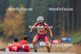 19.10.2024, Arcon, France (FRA): Naël Alves (FRA) - Biathlon Samse Summer Tour, sprint, Arcon (FRA). www.nordicfocus.com. © Manzoni/NordicFocus. Every downloaded picture is fee-liable.