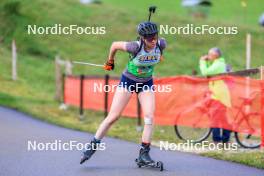 19.10.2024, Arcon, France (FRA): Eliane Kiser (SUI) - Biathlon Samse Summer Tour, sprint, Arcon (FRA). www.nordicfocus.com. © Manzoni/NordicFocus. Every downloaded picture is fee-liable.