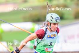 19.10.2024, Arcon, France (FRA): Justine Braisaz-Bouchet (FRA) - Biathlon Samse Summer Tour, sprint, Arcon (FRA). www.nordicfocus.com. © Manzoni/NordicFocus. Every downloaded picture is fee-liable.