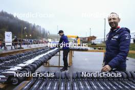 19.10.2024, Arcon, France (FRA): Greg Deschamps (FRA) - Biathlon Samse Summer Tour, sprint, Arcon (FRA). www.nordicfocus.com. © Manzoni/NordicFocus. Every downloaded picture is fee-liable.