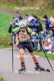 19.10.2024, Arcon, France (FRA): Loris Favre (FRA) - Biathlon Samse Summer Tour, sprint, Arcon (FRA). www.nordicfocus.com. © Manzoni/NordicFocus. Every downloaded picture is fee-liable.