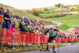 19.10.2024, Arcon, France (FRA): Linus Kesper (GER) - Biathlon Samse Summer Tour, sprint, Arcon (FRA). www.nordicfocus.com. © Manzoni/NordicFocus. Every downloaded picture is fee-liable.