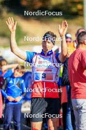 19.10.2024, Arcon, France (FRA): Fabien Claude (FRA) - Biathlon Samse Summer Tour, sprint, Arcon (FRA). www.nordicfocus.com. © Manzoni/NordicFocus. Every downloaded picture is fee-liable.