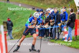 19.10.2024, Arcon, France (FRA): Paul Beauquis (FRA) - Biathlon Samse Summer Tour, sprint, Arcon (FRA). www.nordicfocus.com. © Manzoni/NordicFocus. Every downloaded picture is fee-liable.