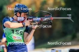 19.10.2024, Arcon, France (FRA): Remi Broutier (FRA) - Biathlon Samse Summer Tour, sprint, Arcon (FRA). www.nordicfocus.com. © Manzoni/NordicFocus. Every downloaded picture is fee-liable.