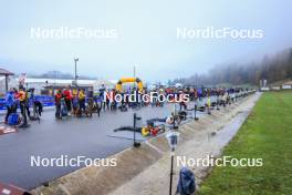 19.10.2024, Arcon, France (FRA): Tom Arens (BEL) - Biathlon Samse Summer Tour, sprint, Arcon (FRA). www.nordicfocus.com. © Manzoni/NordicFocus. Every downloaded picture is fee-liable.