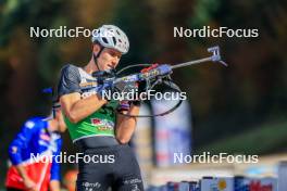 19.10.2024, Arcon, France (FRA): Edgar Geny (FRA) - Biathlon Samse Summer Tour, sprint, Arcon (FRA). www.nordicfocus.com. © Manzoni/NordicFocus. Every downloaded picture is fee-liable.