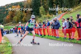 19.10.2024, Arcon, France (FRA): Lena Baumann (SUI) - Biathlon Samse Summer Tour, sprint, Arcon (FRA). www.nordicfocus.com. © Manzoni/NordicFocus. Every downloaded picture is fee-liable.