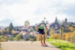 19.10.2024, Arcon, France (FRA): Emilien Jacquelin (FRA) - Biathlon Samse Summer Tour, sprint, Arcon (FRA). www.nordicfocus.com. © Manzoni/NordicFocus. Every downloaded picture is fee-liable.