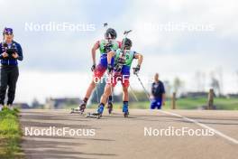 19.10.2024, Arcon, France (FRA): Corentin Jorda (FRA) - Biathlon Samse Summer Tour, sprint, Arcon (FRA). www.nordicfocus.com. © Manzoni/NordicFocus. Every downloaded picture is fee-liable.