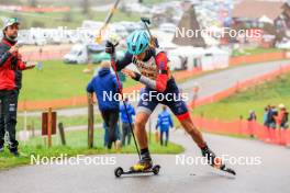 19.10.2024, Arcon, France (FRA): Raphael Kergoat (FRA) - Biathlon Samse Summer Tour, sprint, Arcon (FRA). www.nordicfocus.com. © Manzoni/NordicFocus. Every downloaded picture is fee-liable.