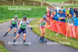 19.10.2024, Arcon, France (FRA): Sophie Chauveau (FRA) - Biathlon Samse Summer Tour, sprint, Arcon (FRA). www.nordicfocus.com. © Manzoni/NordicFocus. Every downloaded picture is fee-liable.