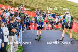 19.10.2024, Arcon, France (FRA): Lou Jeanmonnot (FRA) - Biathlon Samse Summer Tour, sprint, Arcon (FRA). www.nordicfocus.com. © Manzoni/NordicFocus. Every downloaded picture is fee-liable.