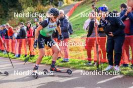 19.10.2024, Arcon, France (FRA): Lou Anne Dupont Ballet Baz (FRA) - Biathlon Samse Summer Tour, sprint, Arcon (FRA). www.nordicfocus.com. © Manzoni/NordicFocus. Every downloaded picture is fee-liable.