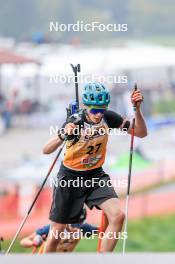 19.10.2024, Arcon, France (FRA): Martin Yung (FRA) - Biathlon Samse Summer Tour, sprint, Arcon (FRA). www.nordicfocus.com. © Manzoni/NordicFocus. Every downloaded picture is fee-liable.