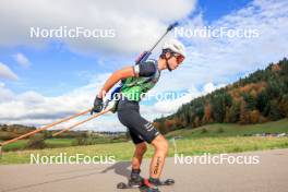 19.10.2024, Arcon, France (FRA): Ronan Fernandes Bochu (FRA) - Biathlon Samse Summer Tour, sprint, Arcon (FRA). www.nordicfocus.com. © Manzoni/NordicFocus. Every downloaded picture is fee-liable.