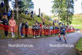 19.10.2024, Arcon, France (FRA): Antonin Guigonnat (FRA) - Biathlon Samse Summer Tour, sprint, Arcon (FRA). www.nordicfocus.com. © Manzoni/NordicFocus. Every downloaded picture is fee-liable.