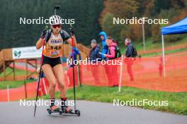 19.10.2024, Arcon, France (FRA): Ninon Duvillard (FRA) - Biathlon Samse Summer Tour, sprint, Arcon (FRA). www.nordicfocus.com. © Manzoni/NordicFocus. Every downloaded picture is fee-liable.