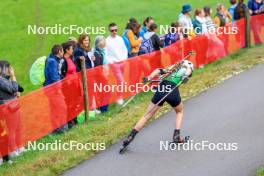 19.10.2024, Arcon, France (FRA): Lena Baumann (SUI) - Biathlon Samse Summer Tour, sprint, Arcon (FRA). www.nordicfocus.com. © Manzoni/NordicFocus. Every downloaded picture is fee-liable.