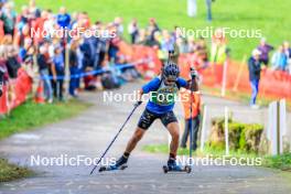 19.10.2024, Arcon, France (FRA): Antonin Guigonnat (FRA) - Biathlon Samse Summer Tour, sprint, Arcon (FRA). www.nordicfocus.com. © Manzoni/NordicFocus. Every downloaded picture is fee-liable.