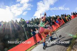 19.10.2024, Arcon, France (FRA): Claire Barral-Crepieux (FRA) - Biathlon Samse Summer Tour, sprint, Arcon (FRA). www.nordicfocus.com. © Manzoni/NordicFocus. Every downloaded picture is fee-liable.