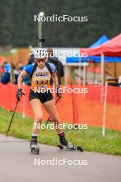 19.10.2024, Arcon, France (FRA): Louise Chollat (FRA) - Biathlon Samse Summer Tour, sprint, Arcon (FRA). www.nordicfocus.com. © Manzoni/NordicFocus. Every downloaded picture is fee-liable.