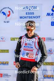 19.10.2024, Arcon, France (FRA): Eric Perrot (FRA) - Biathlon Samse Summer Tour, sprint, Arcon (FRA). www.nordicfocus.com. © Manzoni/NordicFocus. Every downloaded picture is fee-liable.