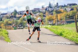 19.10.2024, Arcon, France (FRA): Linus Kesper (GER) - Biathlon Samse Summer Tour, sprint, Arcon (FRA). www.nordicfocus.com. © Manzoni/NordicFocus. Every downloaded picture is fee-liable.