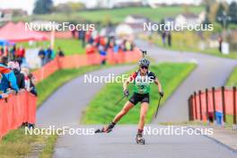 19.10.2024, Arcon, France (FRA): Camille Coupe (FRA) - Biathlon Samse Summer Tour, sprint, Arcon (FRA). www.nordicfocus.com. © Manzoni/NordicFocus. Every downloaded picture is fee-liable.