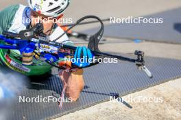 19.10.2024, Arcon, France (FRA): Fabien Claude (FRA) - Biathlon Samse Summer Tour, sprint, Arcon (FRA). www.nordicfocus.com. © Manzoni/NordicFocus. Every downloaded picture is fee-liable.