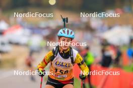 19.10.2024, Arcon, France (FRA): Justine Gabriel (BEL) - Biathlon Samse Summer Tour, sprint, Arcon (FRA). www.nordicfocus.com. © Manzoni/NordicFocus. Every downloaded picture is fee-liable.