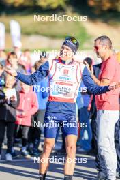 19.10.2024, Arcon, France (FRA): Quentin Fillon Maillet (FRA) - Biathlon Samse Summer Tour, sprint, Arcon (FRA). www.nordicfocus.com. © Manzoni/NordicFocus. Every downloaded picture is fee-liable.