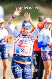 19.10.2024, Arcon, France (FRA): Julia Simon (FRA) - Biathlon Samse Summer Tour, sprint, Arcon (FRA). www.nordicfocus.com. © Manzoni/NordicFocus. Every downloaded picture is fee-liable.