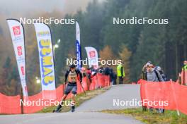 19.10.2024, Arcon, France (FRA): Eliot Perrillat-Bottonet (FRA) - Biathlon Samse Summer Tour, sprint, Arcon (FRA). www.nordicfocus.com. © Manzoni/NordicFocus. Every downloaded picture is fee-liable.