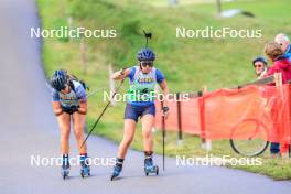 19.10.2024, Arcon, France (FRA): Alice Dusserre (FRA) - Biathlon Samse Summer Tour, sprint, Arcon (FRA). www.nordicfocus.com. © Manzoni/NordicFocus. Every downloaded picture is fee-liable.