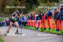 19.10.2024, Arcon, France (FRA): Molly Kafka (SUI) - Biathlon Samse Summer Tour, sprint, Arcon (FRA). www.nordicfocus.com. © Manzoni/NordicFocus. Every downloaded picture is fee-liable.