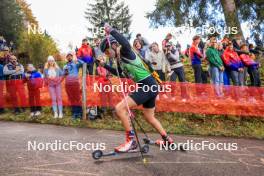 19.10.2024, Arcon, France (FRA): Tanguy Fellay (SUI) - Biathlon Samse Summer Tour, sprint, Arcon (FRA). www.nordicfocus.com. © Manzoni/NordicFocus. Every downloaded picture is fee-liable.