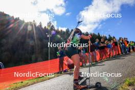 19.10.2024, Arcon, France (FRA): Maela Correia (FRA) - Biathlon Samse Summer Tour, sprint, Arcon (FRA). www.nordicfocus.com. © Manzoni/NordicFocus. Every downloaded picture is fee-liable.