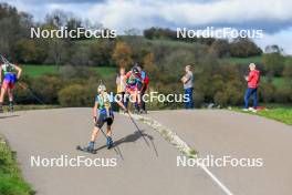 19.10.2024, Arcon, France (FRA): Emile Perrillat-Bottonet (FRA) - Biathlon Samse Summer Tour, sprint, Arcon (FRA). www.nordicfocus.com. © Manzoni/NordicFocus. Every downloaded picture is fee-liable.