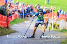 19.10.2024, Arcon, France (FRA): Antonin Guigonnat (FRA) - Biathlon Samse Summer Tour, sprint, Arcon (FRA). www.nordicfocus.com. © Manzoni/NordicFocus. Every downloaded picture is fee-liable.