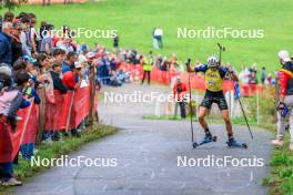 19.10.2024, Arcon, France (FRA): Eric Perrot (FRA) - Biathlon Samse Summer Tour, sprint, Arcon (FRA). www.nordicfocus.com. © Manzoni/NordicFocus. Every downloaded picture is fee-liable.