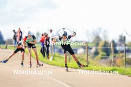 19.10.2024, Arcon, France (FRA): Lionel Jouannaud (FRA) - Biathlon Samse Summer Tour, sprint, Arcon (FRA). www.nordicfocus.com. © Manzoni/NordicFocus. Every downloaded picture is fee-liable.