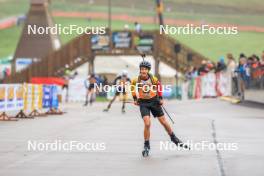 19.10.2024, Arcon, France (FRA): Tom Arens (BEL) - Biathlon Samse Summer Tour, sprint, Arcon (FRA). www.nordicfocus.com. © Manzoni/NordicFocus. Every downloaded picture is fee-liable.