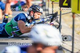 19.10.2024, Arcon, France (FRA): Emilien Claude (FRA) - Biathlon Samse Summer Tour, sprint, Arcon (FRA). www.nordicfocus.com. © Manzoni/NordicFocus. Every downloaded picture is fee-liable.