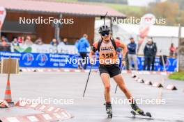 19.10.2024, Arcon, France (FRA): Charlie Burbaud (FRA) - Biathlon Samse Summer Tour, sprint, Arcon (FRA). www.nordicfocus.com. © Manzoni/NordicFocus. Every downloaded picture is fee-liable.