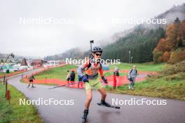 19.10.2024, Arcon, France (FRA): Romeo Zanella (FRA) - Biathlon Samse Summer Tour, sprint, Arcon (FRA). www.nordicfocus.com. © Manzoni/NordicFocus. Every downloaded picture is fee-liable.