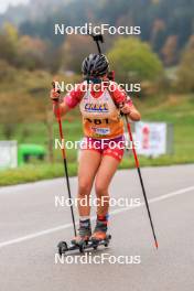 19.10.2024, Arcon, France (FRA): Rose Marguet (FRA) - Biathlon Samse Summer Tour, sprint, Arcon (FRA). www.nordicfocus.com. © Manzoni/NordicFocus. Every downloaded picture is fee-liable.