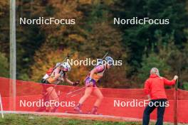 19.10.2024, Arcon, France (FRA): Canelle Midez (FRA) - Biathlon Samse Summer Tour, sprint, Arcon (FRA). www.nordicfocus.com. © Manzoni/NordicFocus. Every downloaded picture is fee-liable.