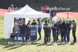 19.10.2024, Arcon, France (FRA): Event Feature: World Championship OC Lenzerheide presents the event - Biathlon Samse Summer Tour, sprint, Arcon (FRA). www.nordicfocus.com. © Manzoni/NordicFocus. Every downloaded picture is fee-liable.